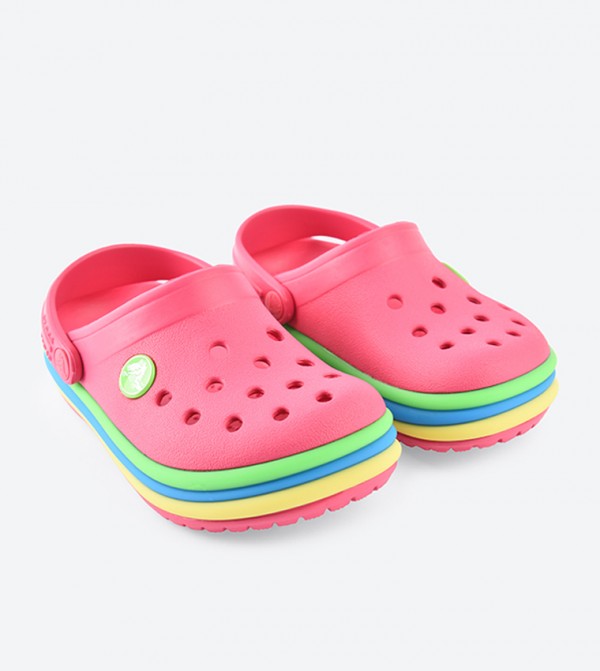 Paradise pink crocs hotsell