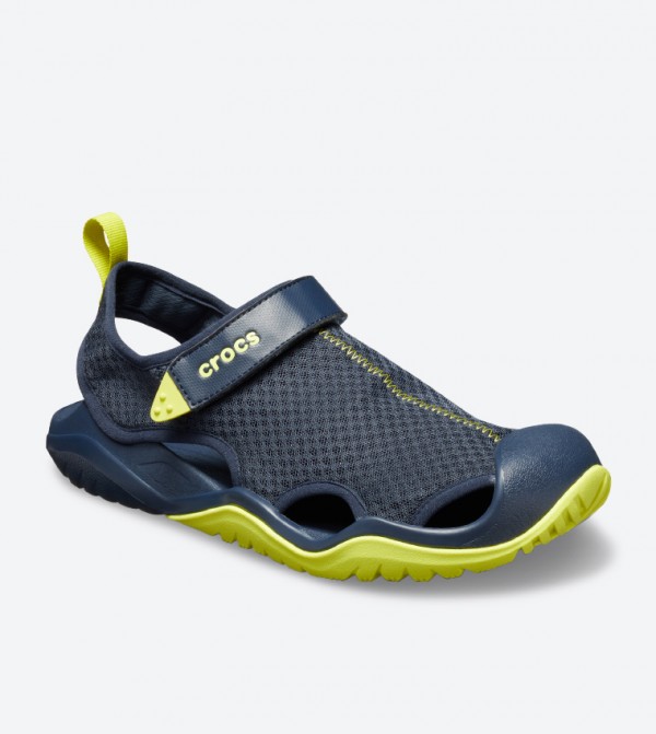 Crocs Swiftwater Mesh Deck Sandals 6TH STREET.COM