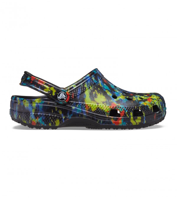 Classic Tie Dye Graphic Clog