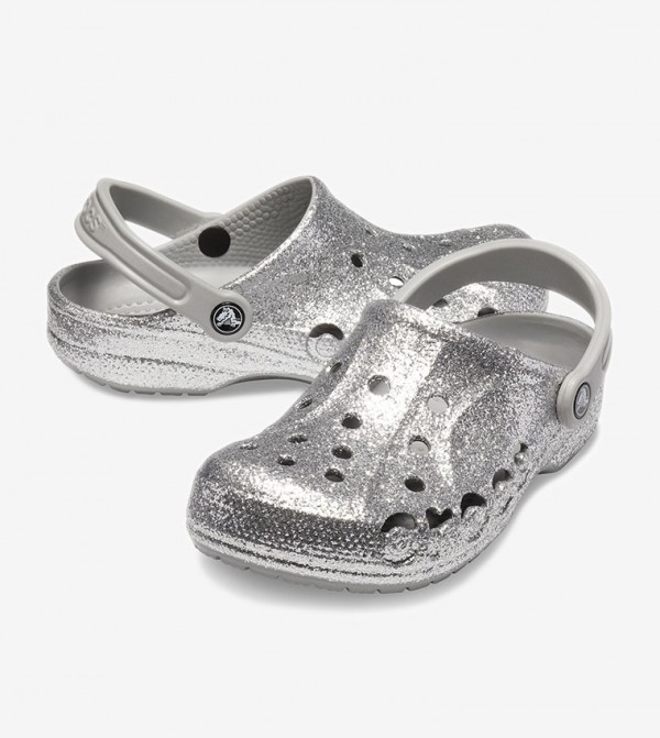 crocs baya glitter clog