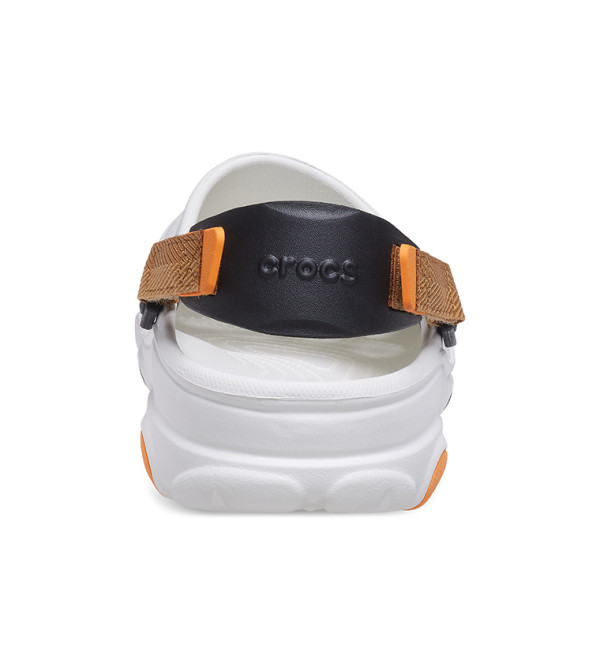 Crocs Classic All Terrain Clog White Orange Black 206340-94S Mens 6 NEW Crocs Classic All Terrain Clog in White/Multi main image 2
