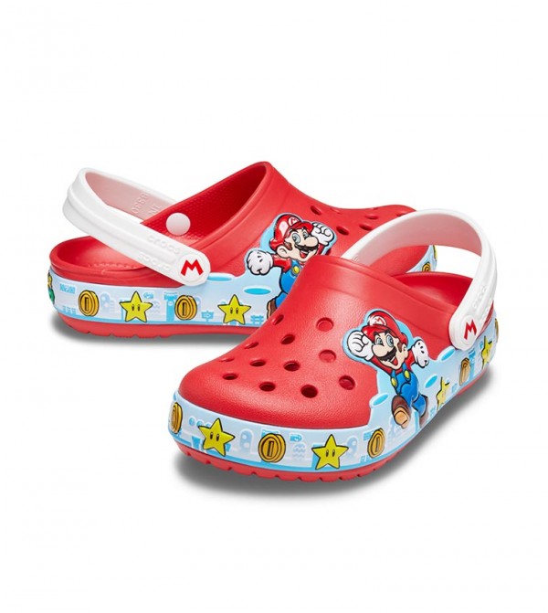 Buy Kids Crocs Fun Lab Super Mario Lights Clog Online