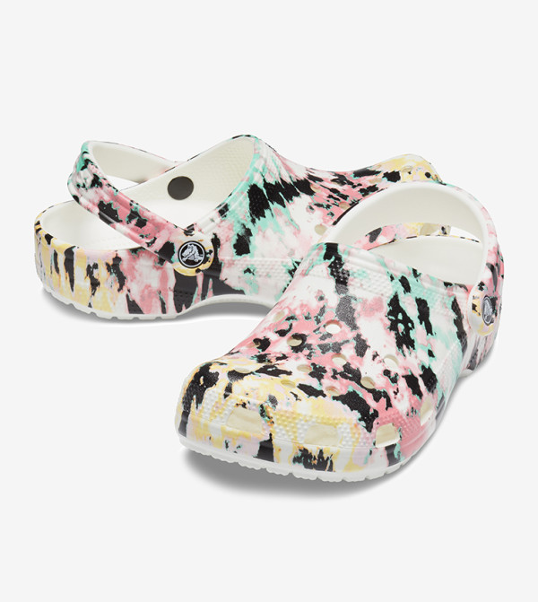 NWT Crocs tie-dye mania clog Crocs Classic Tie Dye Mania Clogs Womens 7 Mens 5 Slip On  main image 4