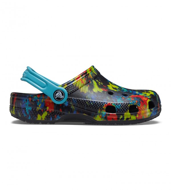 Kids' Classic Tie Dye Graphic Clog