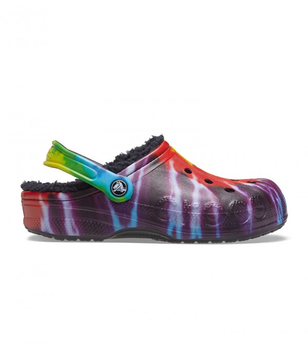Baya Lined Tie-dye Graphic Clog
