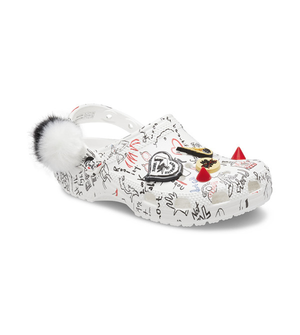 DISNEY Classic Cruella II Crocs Clog - NEW w/ TAG White Size Mens 10 Womens 12. CROCS | Shoes | Disney Classic Cruella Ii Crocs Clog New W  main image 4