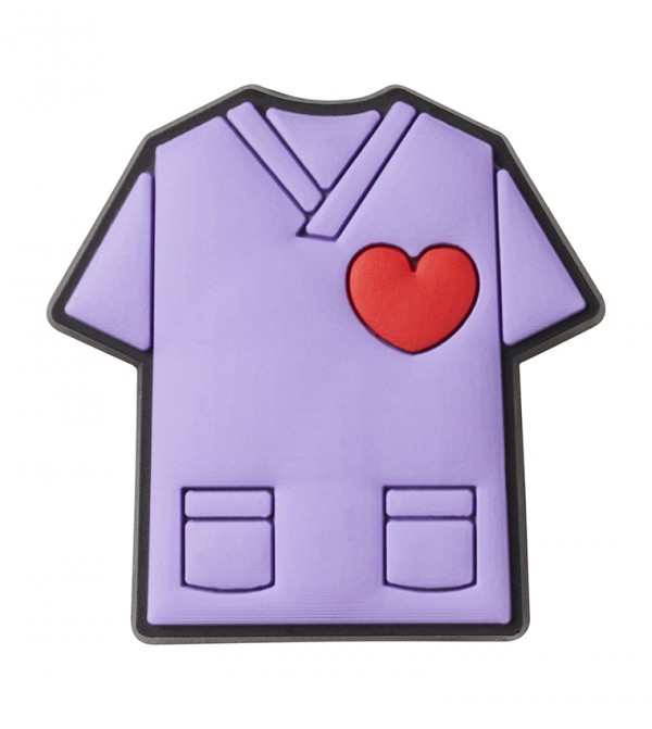 Purple Scrub Shirt
