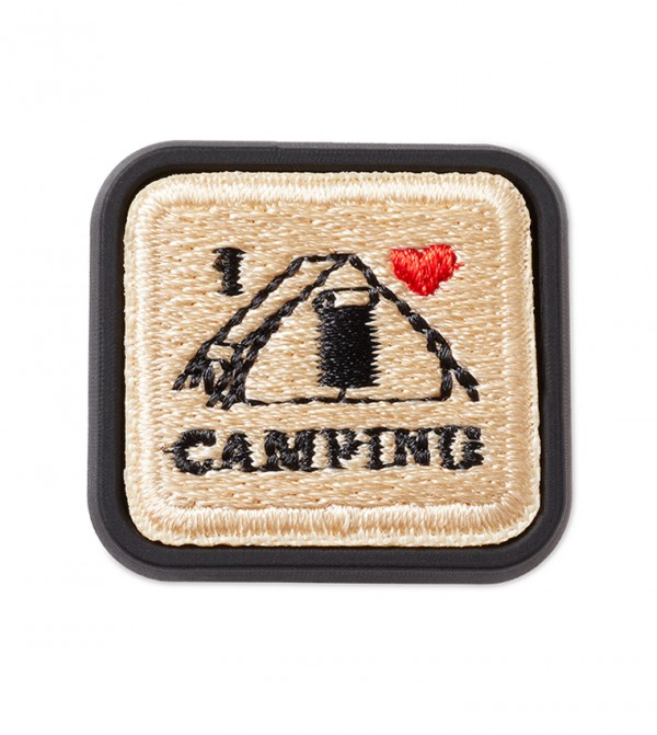 I Love Camping Patch