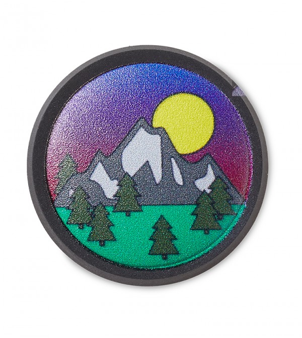 Circle Mountain Scene