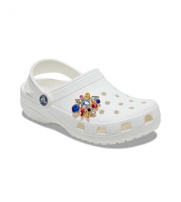 Crocs Multi Color Gem Cluster Crocs