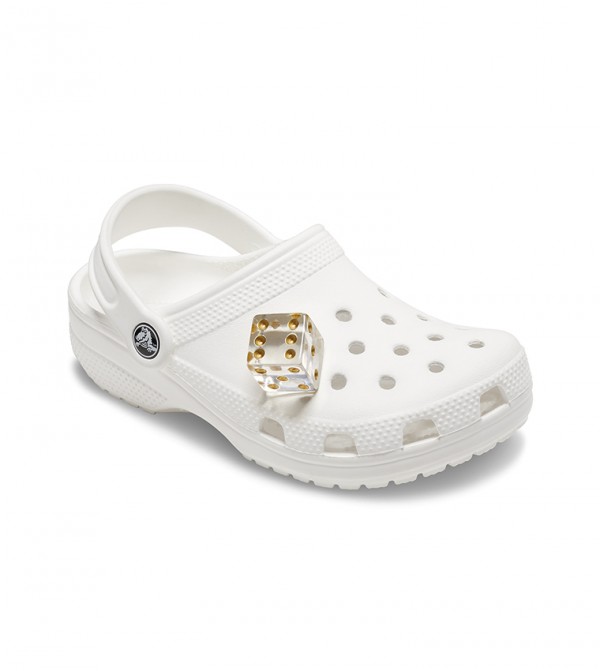 Clear crocs best sale