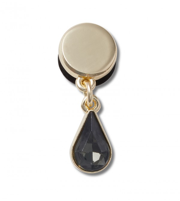 Tiny Black Pear Dangle