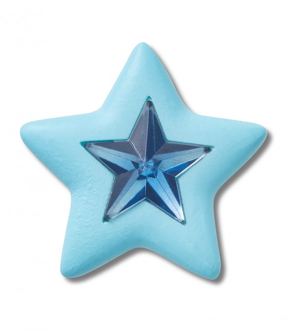 Blue Star With Gem