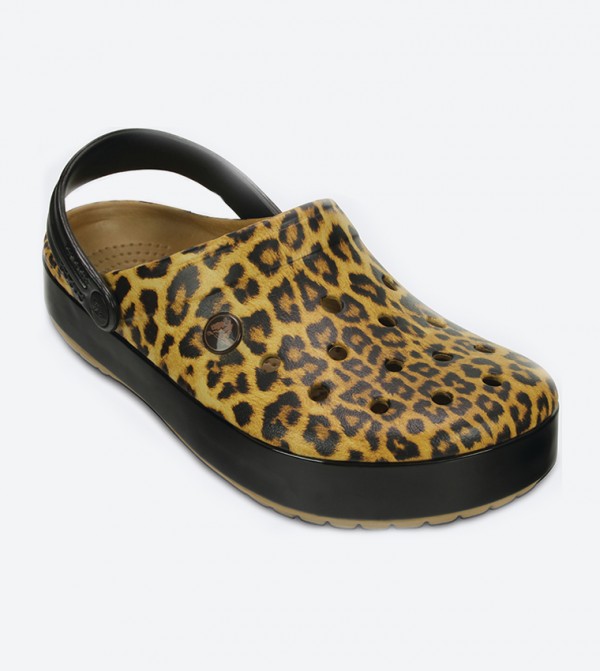 Crocs Crocband Leopard II Clogs