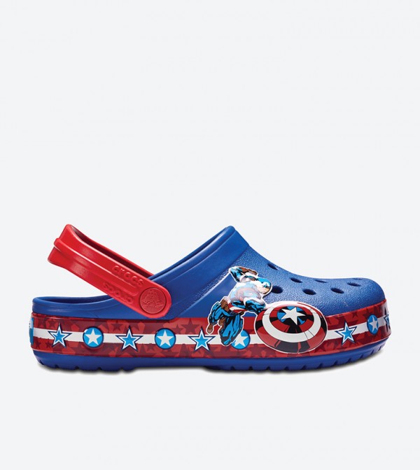 Kids' Crocband™ Fun Lab Captain America Clog