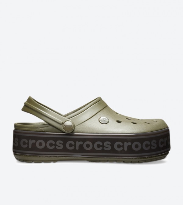 Crocband™ Platform Logo Clog