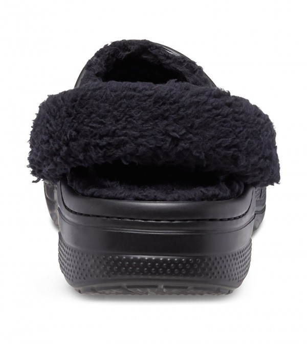 Crocs Baya Lined Fuzz Strap Clog Crocs