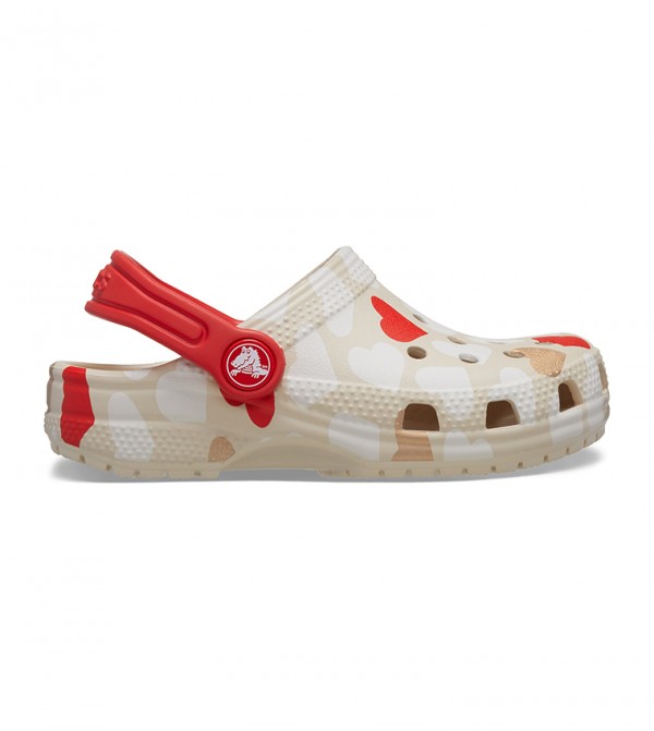 Toddlers' Classic Heart Print Clog 