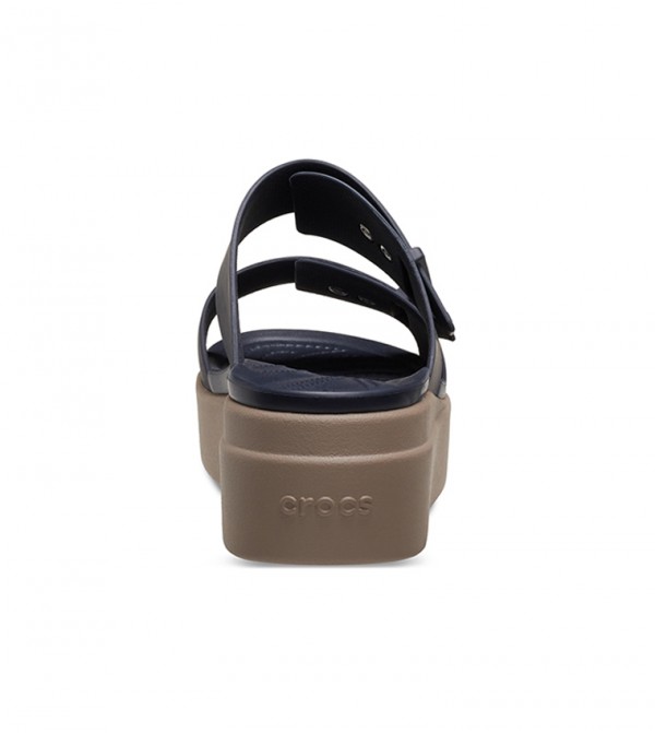 Crocs | Women's Brooklyn Buckle Low Wedge | Crocs