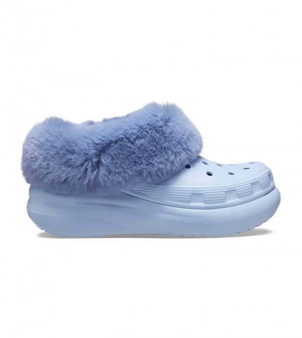 Blue winter crocs online