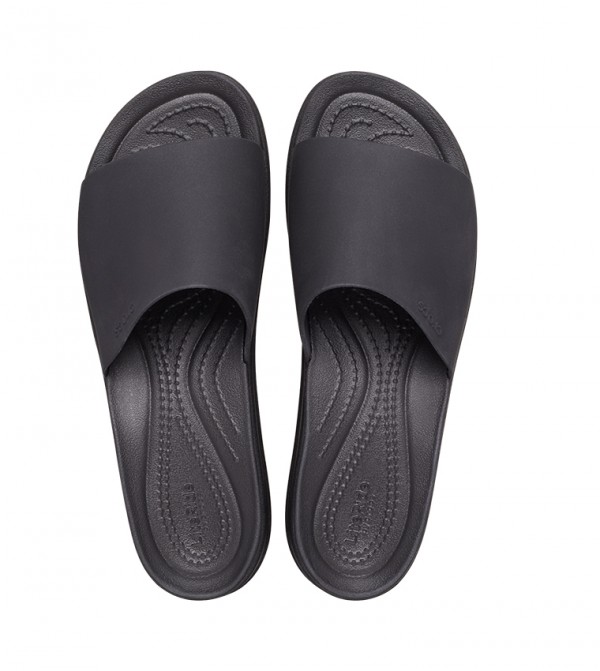 CROCS★BROOKLYN SLIDE スライドサンダル プラットフォーム4.5cm CROCS☆BROOKLYN SLIDE スライドサンダル プラットフォーム4.5cm