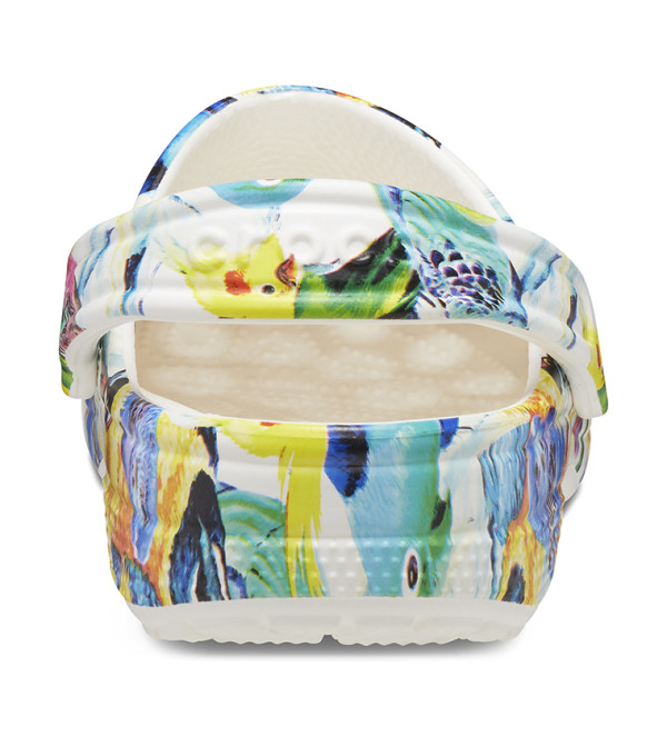 Crocs Classic Island Escape Clogs Exotic Birds Print Men\'s 8 Women\'s 10 NWT Crocs Men main image 3