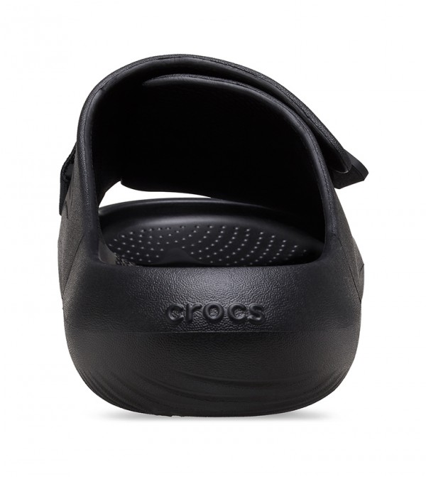 サンダル CROCS Men Sandals 209413 MELLOW LUXE REC SLIDE BLACK Black Mellow Luxe Recovery Slide - Crocs