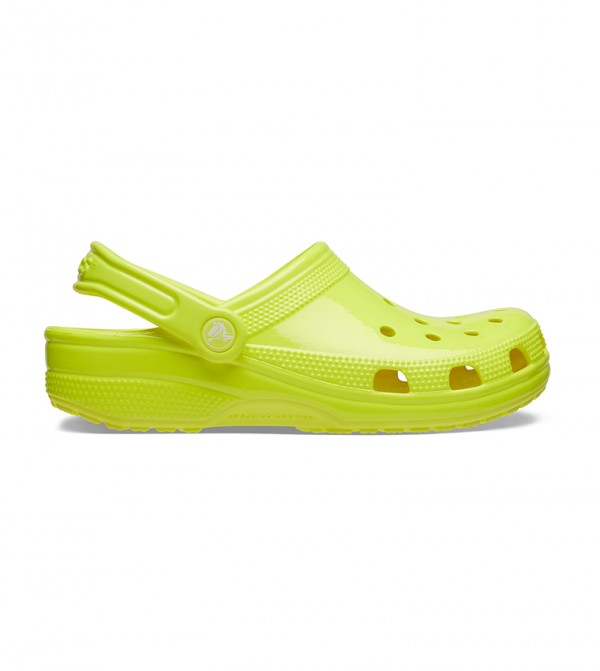 Neon green crocs on sale