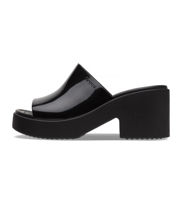 Crocs | Brooklyn Slide High Shine Heel | Crocs