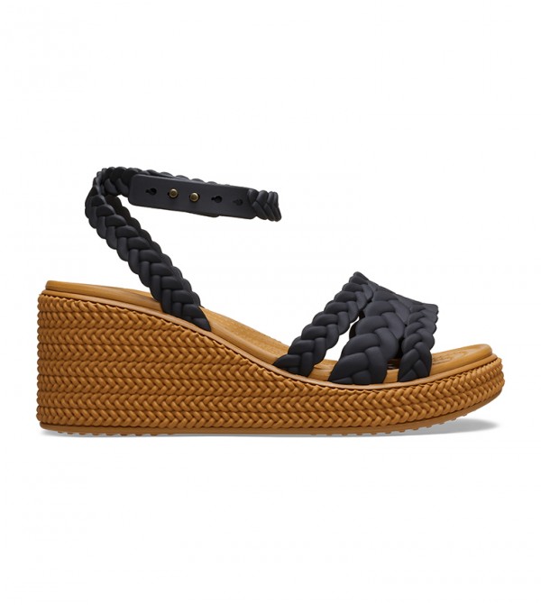 Brooklyn Woven Ankle Strap Wedge