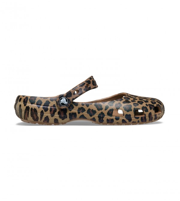 松ぼっくりと女性 Crocs | Classic Animal Ballet Slide | Crocs