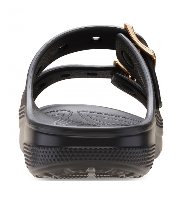 Crocs | Women's Saturday Metallic Buckle Sandal | Crocs