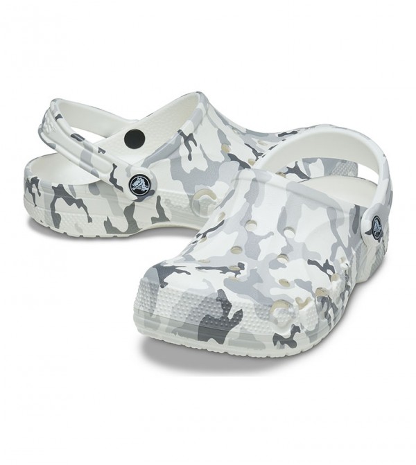 baya seasonal printed clog black camo