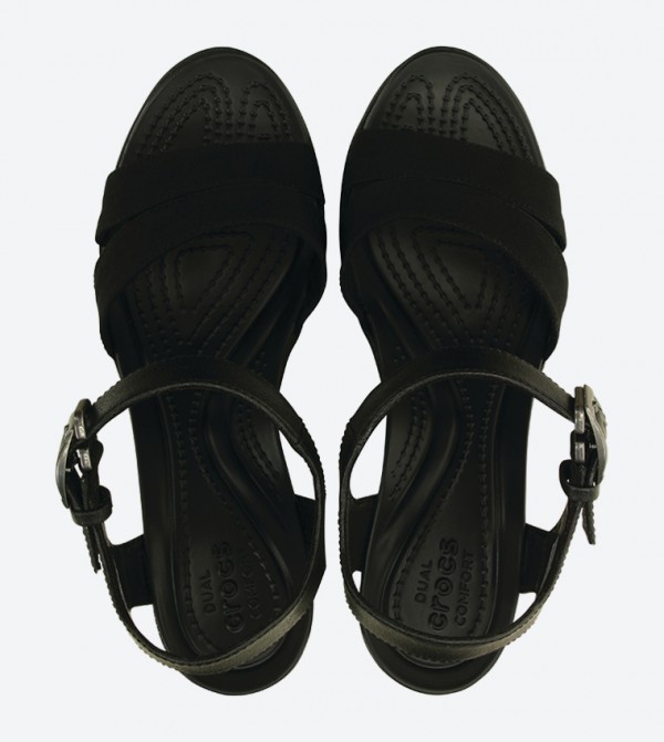 Women's Crocs Leigh II Ankle Strap Wedge