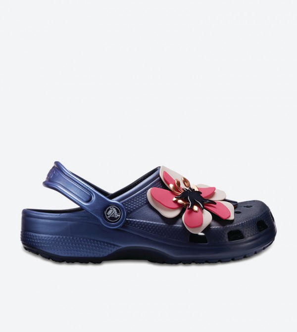 Crocs Botanical Floral Embroidered Clog Sandals