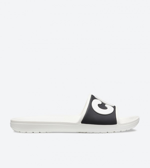 Women's Crocs Sloane Logo Slide