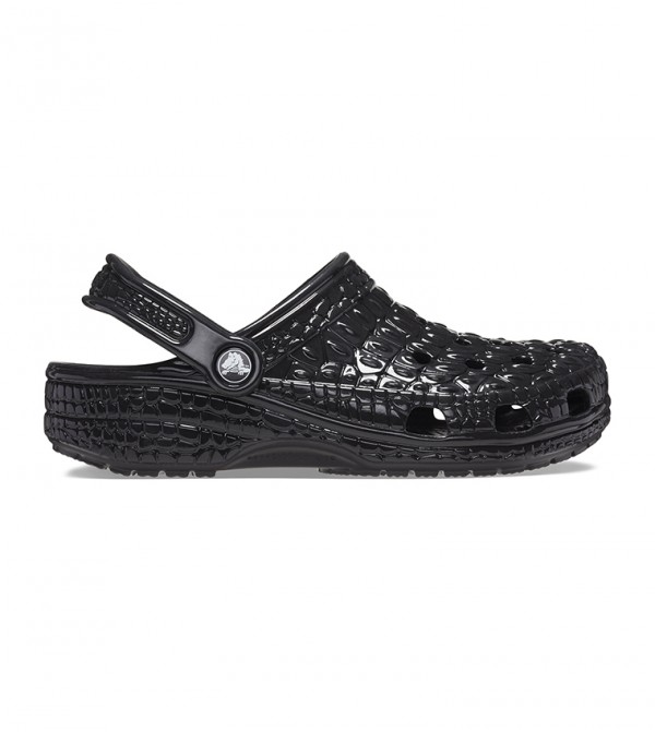 metallic crocs womens