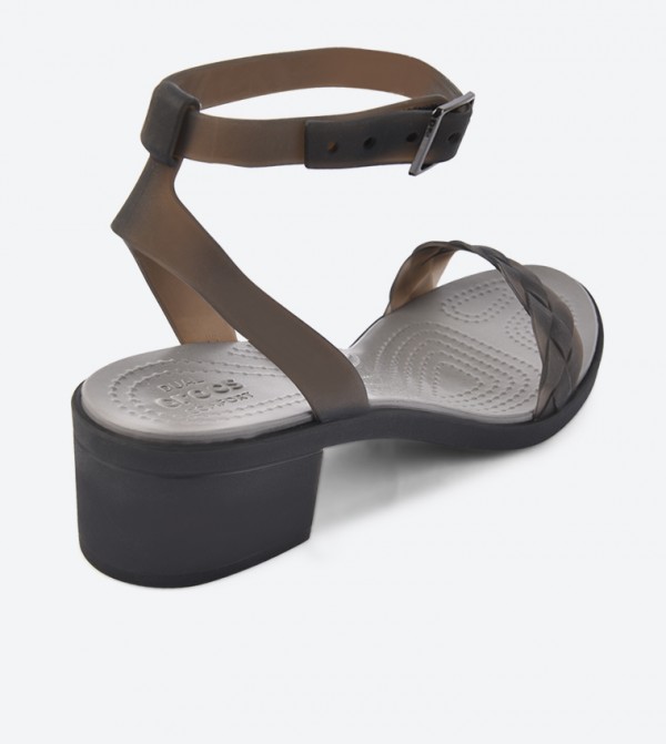 Crocs | Isabella Block Heel Sandals | 6TH STREET.COM