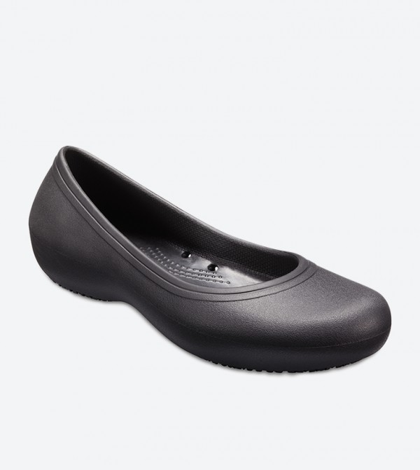 Womens black work crocs hotsell