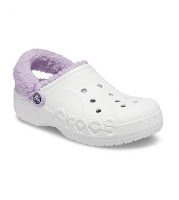 Crocs Baya Lined Fuzz Strap Clog Crocs