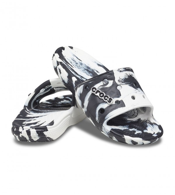【CROCS】 CLASSIC MARBLED ICON SLIDE MEN (2COLORS) Crocs Classic Marbled Clog Toddler – DTLR