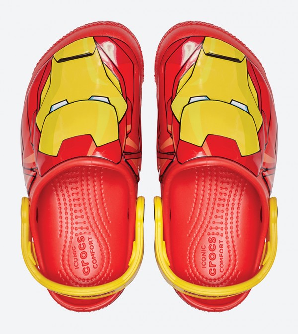 Crocs iron man hotsell