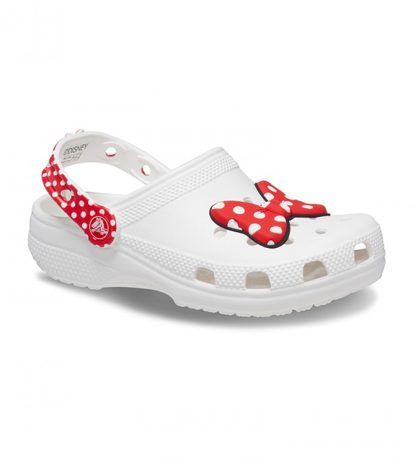 Disney Parks Minnie Mouse Crocs - Double Strap Sandals Black Water Friendly sold W10