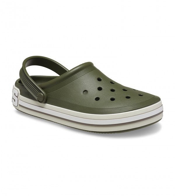 ★CROCS★ Public Off Court Logo Clog AT 24SUCL209651 24SUCL2 Amazon.com | Crocs Off Court Clog Tomato/Logo Men's 4