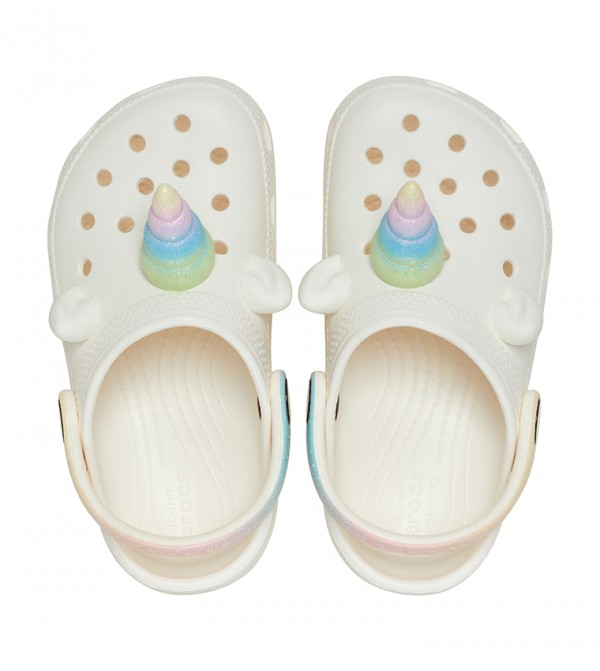 Crocs Toddlers Classic IAM Rainbow Unicorn Clog Crocs