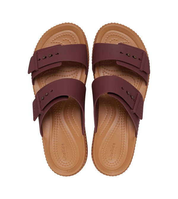 【Crocs】◆大人気◆Brooklyn Woven Buckle Sandals◆DarkClay◆ Crocs | Women | Brooklyn Woven Buckle | Sandals | Dark Clay |