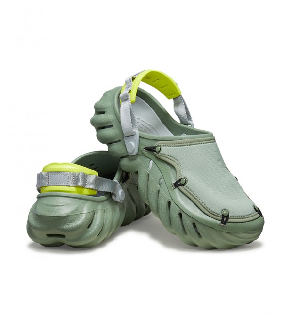 【CROCS】 Eco clog New Mens CROCS ECHO CLOG ESPREESO 207937-206 UNISEX CLOG US