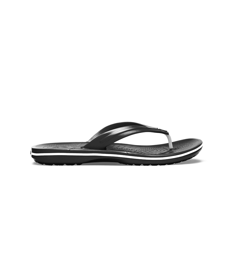 Crocs black flip flops top